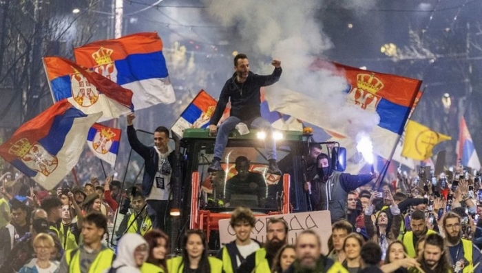 Srbobranci "pumpali" na najvećem skupu ikada !